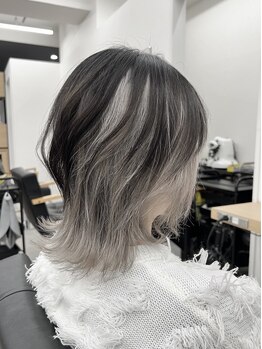 銀座ラボ 津田沼店(LA BO)の写真/“髪質改善カラー”で理想の髪色を実現！ダメージレスで透明感のある外国人風カラーを叶えます♪