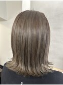 ハイライトカラー◎シルキーグレージュ