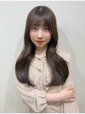 艶感たっぷり！韓国風ヘア～コテ巻き風パーマ～