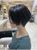 刈り上げショートハンサムショートメンズライクショート前髪なし