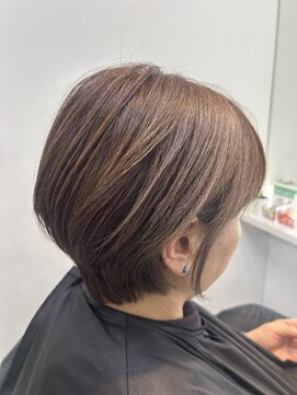 エクラートリアン 藤沢店(ECLART Lien) まとまるショートボブ[藤沢/髪質改善]