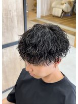 メンズギフト(men's GIFT)&nbsp;大分ツイストスパイラルパーマメンズマッシュ刈り上げレイヤー