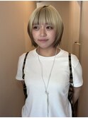 流行を落とし込んだハッシュボブ