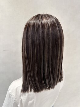 アース オーセンティック 越谷レイクタウン店(EARTH Authentic)の写真/ダブルカラー/ハイライト/グラデーション/バレイヤージュ/インナーカラー/白髪ぼかし…貴方だけの髪色に♪