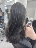 コントラスト極ハイライト☆アッシュグレージュ☆20代30代40代
