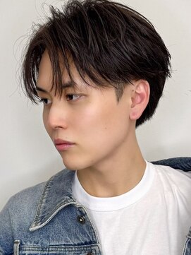 アンドワークス カシワ(&WORKS kashiwa) 【センターパートマッシュ】