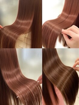 髪を綺麗にしたい方が行きつくサロン*ダメージを根本から改善し,自分には無理だと思っていた艶髪を叶えます