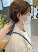 【30代40代50代】マイナス5歳ショートボブ/豊中/髪質改善/小顔