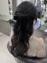 ザザ ZA/ZA 茗荷谷&nbsp;ハーフアップヘアアレンジ