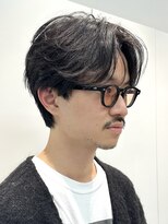 アビーファイブ(ABBEY 5)&nbsp;マッシュセンターパートスパイキーショートメンズカットmen's
