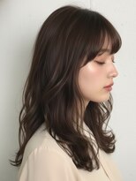 トゥルートラスト アン 下石田店(True Trust un)&nbsp;おしゃれな大人のセミロング×ゆるふわパーマスタイル