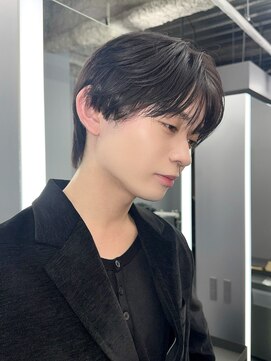 ナレ(NARE) 【AYUKI】地毛風ナチュラルブラックシースルーマッシュ