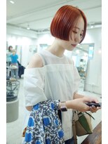 ウォーター 表参道(WATER) 【WATER】ミニボブ カラー ショートカット/表参道.南青山