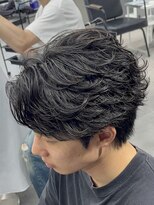 オーバルバイアピッシュ(OVARL by apish) フェザーサーフ/フェザーパーマ/メンズパーマ/サーフカール