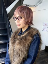 ボウ(BOW)&nbsp;【BOW style】ピンクベージュボブ[本町/心斎橋/堺筋本町]