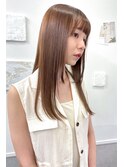 レイヤーカット×髪質改善トリートメント