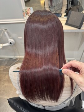 ウィステリア アネックス 銀座(WISTERIA ANNEX) 縮毛矯正、メテオストレート、絹髪革命ストレート、ダメージレス