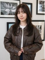 シャンプー 本庄店(SHAMPOO)&nbsp;大人ナチュラル×透け感レイヤーミディ