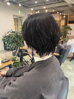 バトー バイ トリコ 船橋北口店(BATEAU by tricot) 黒髪*クセを活かした丸みショート