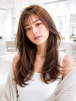 ルービック(Rubik's)&nbsp;大人かわいいレイヤーロング×透明感カラー