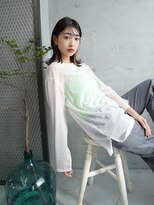 ラフィス ヘアー シーン 調布店(La fith hair scene) 【La fith】シースルーバング×インナーカラー