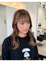 エトワールプラス&nbsp;似合わせカットミックスカラーハイトーン2.2