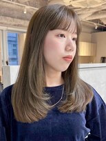 マッシュ チャヤマチ(MASHU chayamachi)&nbsp;柔らか透明感カラー/ブリーチなし/オリーブブラウン/大阪梅田