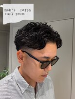 ガウディ 池袋店(Gaudi) 【大人らしいウェットな質感 メンズショートラルフカール】