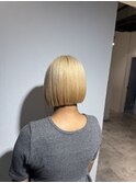 ミニボブ/ブロンド