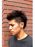 エッジスパイキー×ワイルドアップバング