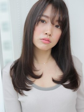 アグ ヘアー フラン 盛岡本宮店(Agu hair fran) みずみずしい質感の大人ヘルシーセミロング