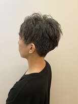 パティオン(PATIONN)&nbsp;グレイヘアで作る大人お洒落なレディースツーブロックスタイル☆