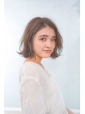 【noah parfait銀座】大人可愛い☆ゆるクシャミディアム
