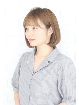 カグヤ ヘアーリンク 森小路店(華月 Hair L.I.N.C.) ベーシック×ボブ