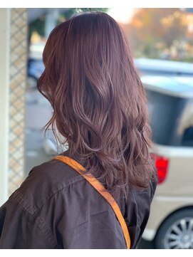 ナンバー(number+) 20代30代40代ベージュ暖色系カラー大人ボブ透明感小顔