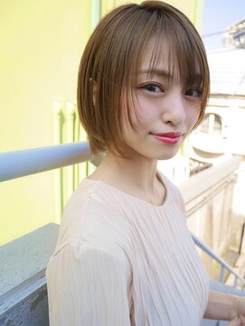 ユアーズ ヘア 恵比寿本店(youres hair) 大人かわいい 顔まわり似合わせ 小顔ショート