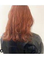 アンス 大阪梅田(ANs.)&nbsp;20代、オレンジカラー、ハイライトカラー、ベージュカラー