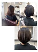 美フォルムショートボブ