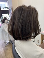 アメリ(Ameri)&nbsp;-Ameri-エアリーボブ　×　オリーブ