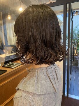 メイクス 表参道(MAKE'S omotesando) ミディアムパーマスタイル/大人ボブ/カールヘア/ツヤボブ