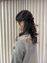 ワサキ(WASAKI) お出かけハーフアップ