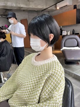 バーチョ(bacio) 20代30代40代◎小顔骨格矯正ショート【麻生/札幌ショート/白髪】