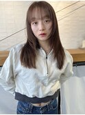 【keen×刈谷】柔らかベージュ×レイヤーカット