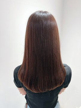 サルファ ヘアデザイン 名古屋 丸の内(S.ALPHA HAIR DESIGN) シルエット改善！ナチュラルブローストレート