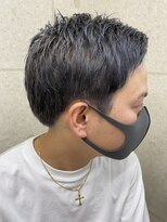 ヘアースタジオ シーオーイー(hair studio C-O-E) 男らしさ溢れるシルバーアッシュ！