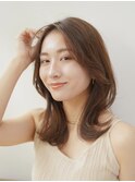 ウェーブ/くびれミディ/くびれ巻き/韓国巻き/20代30代40代