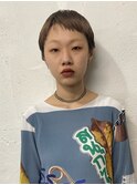 ハイトーンショート/カーキベージュ＠30代40代50代