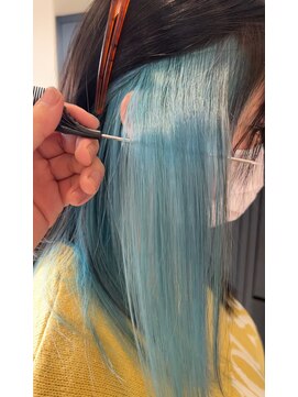 シェイト(ciate) ターコイズ/インナーカラー/水色