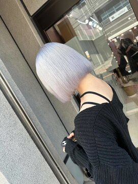 ミーナ バイ ワンズ 町田(mina by one's kyougoku) イメチェン/レッドブラウン/フルバング/似合わせカット/町田駅