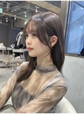 □ 韓国大宮顔周りレイヤーカット前髪カット大人可愛い